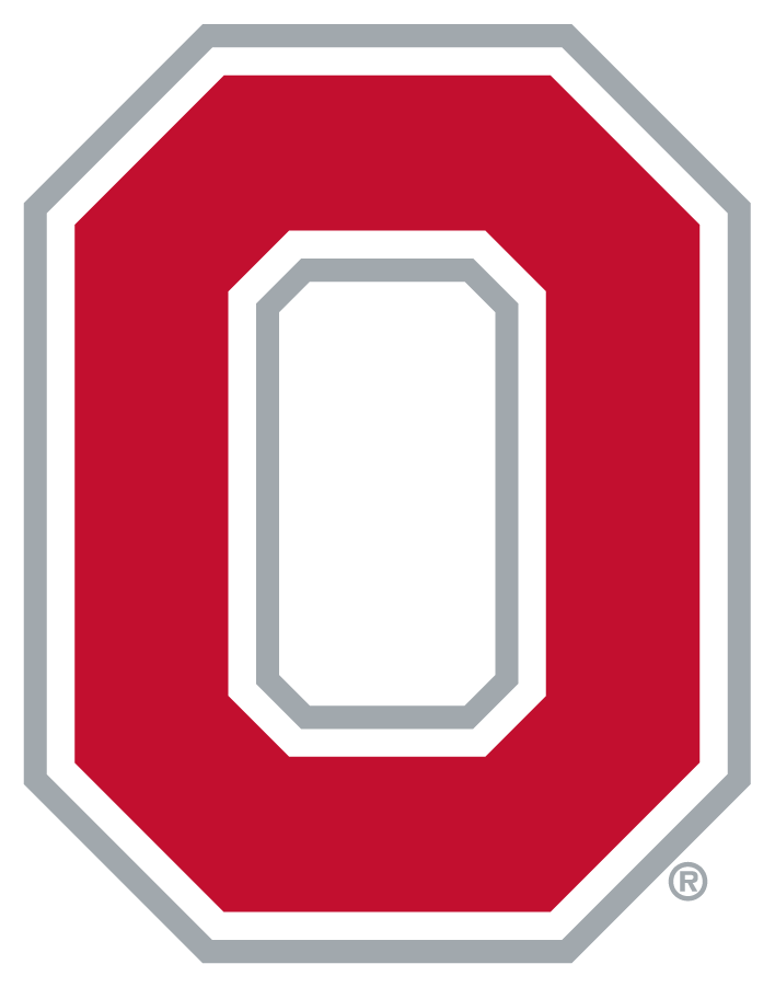 Ohio State Buckeyes 1991-Pres Secondary Logo v3 diy DTF decal sticker